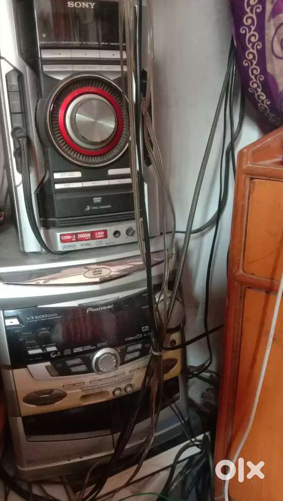 Pioneer original music system and Sony original music systems