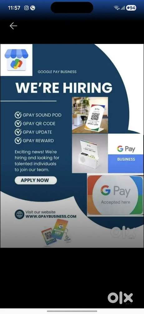 Gpay sales