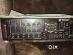 स्पीकर और मशीन 300 वाट वर्ल्डटोन कि चालू सेटॶप हे