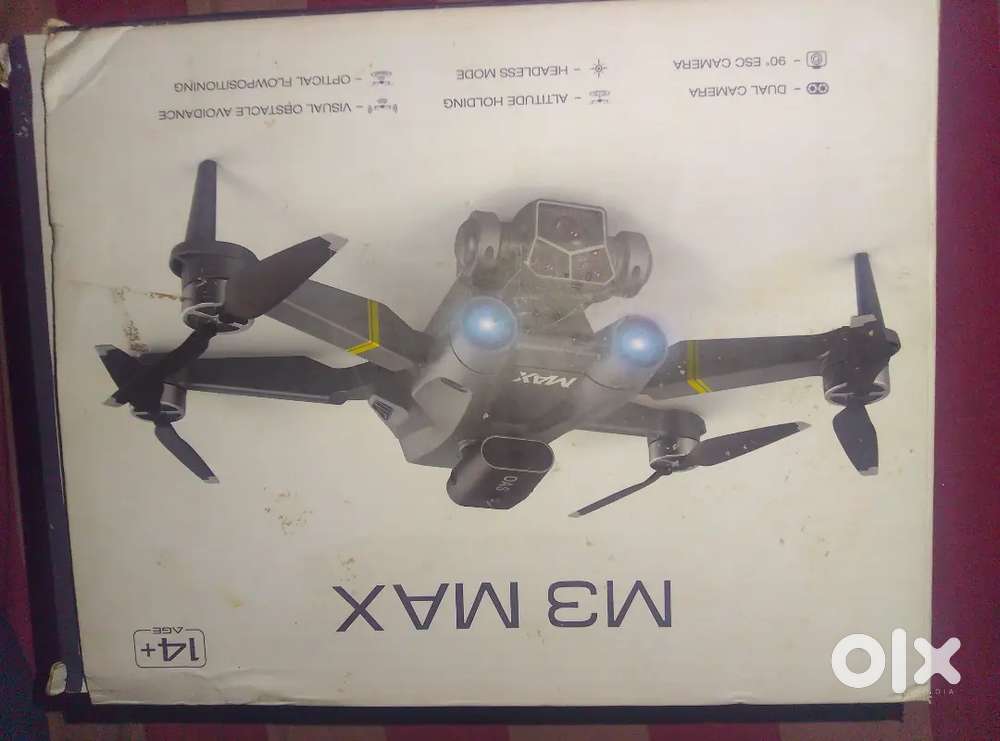 M3 MAX DRONE WITH ALL ACCESSORIES WITH 2 BATTERYS