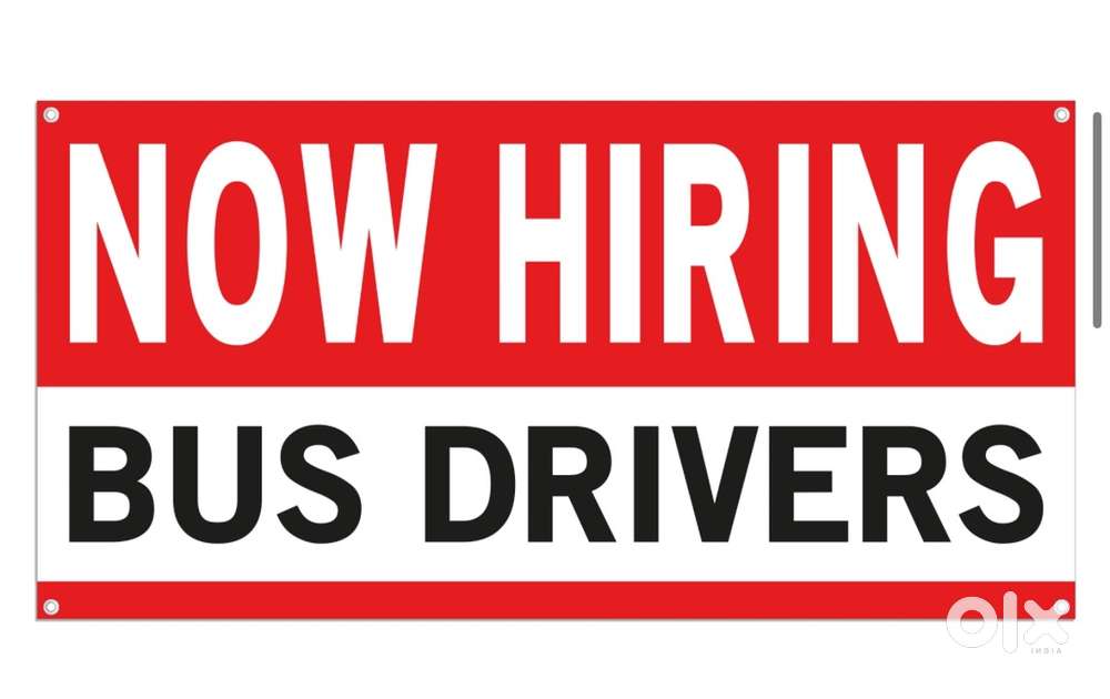 Looking for a bus driver for institution