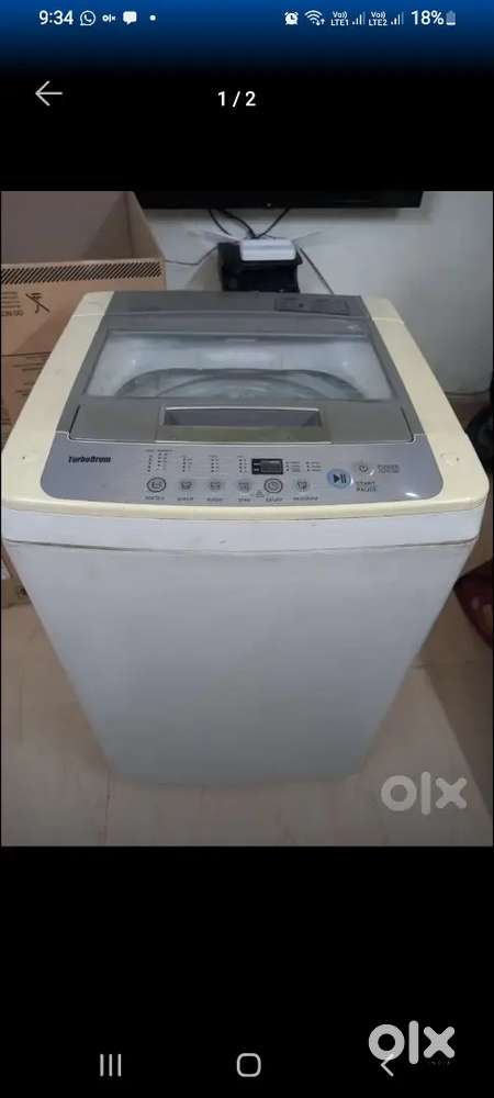 Lg fully automatic washing machine