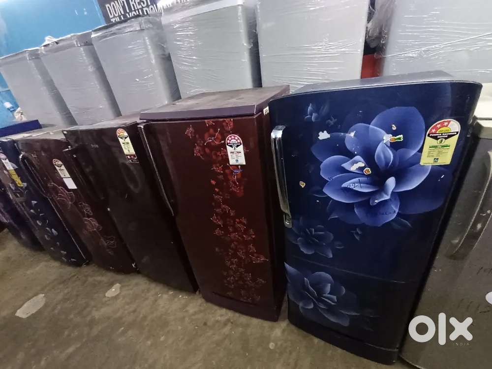 Fridges and washing machines single and double door for sale