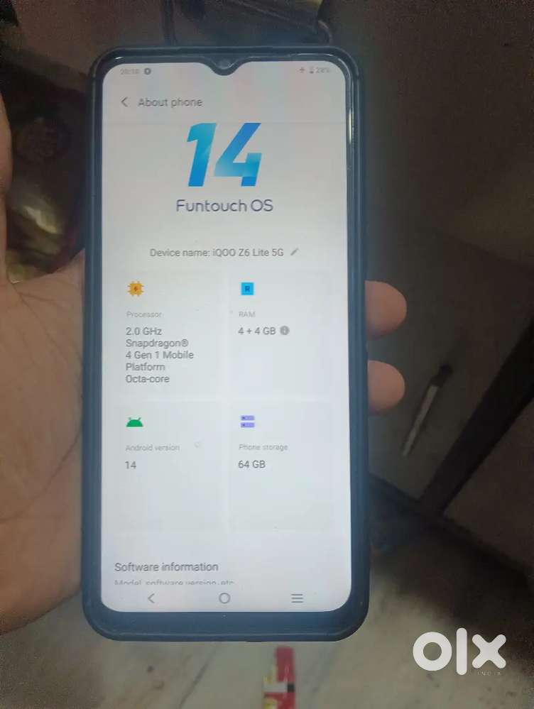 Iqoo Z6 lite 5g