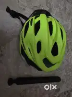Cycle Helmet n Air Pump