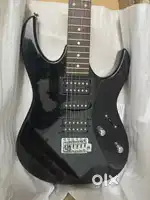 Ibanez grx70qa guitar with zoom processor