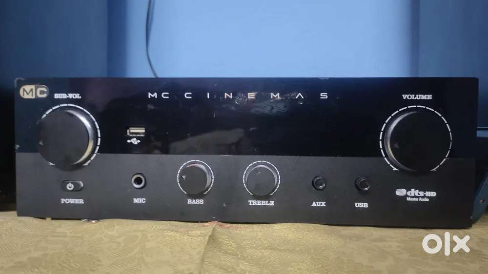 2.1 Heavy Amplifier 8inch speaker pair Nithinsonic , 8inch subwoofer.