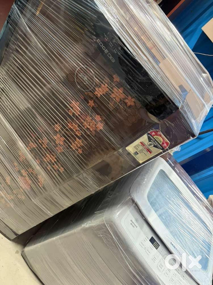 godrej EDGE DIGI  Fridge +.  SAMSUNG TOP LOAD WASHING MACHINE