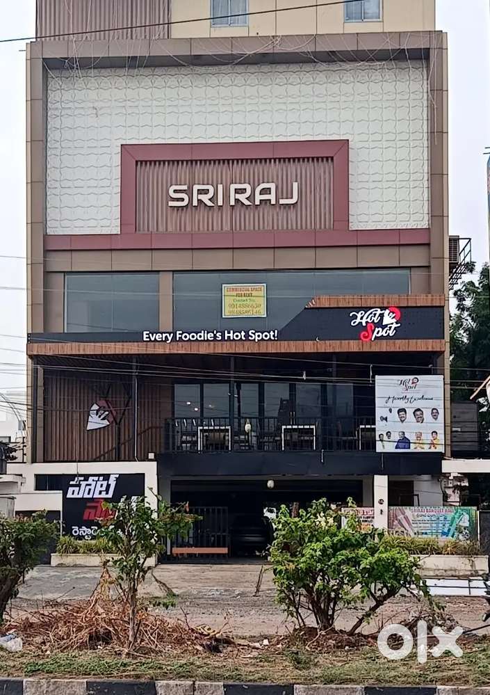 Commercial space in 2nd floor bundar road ,poranki