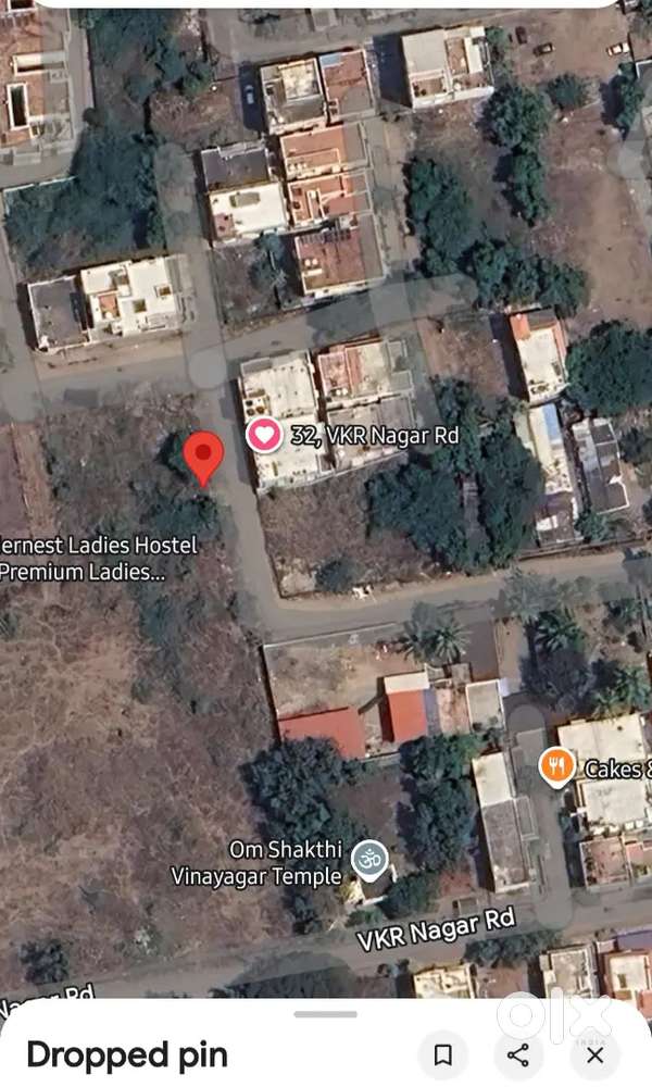6 Cents  land for Sale at VKR Nagar Road - Near National Model school