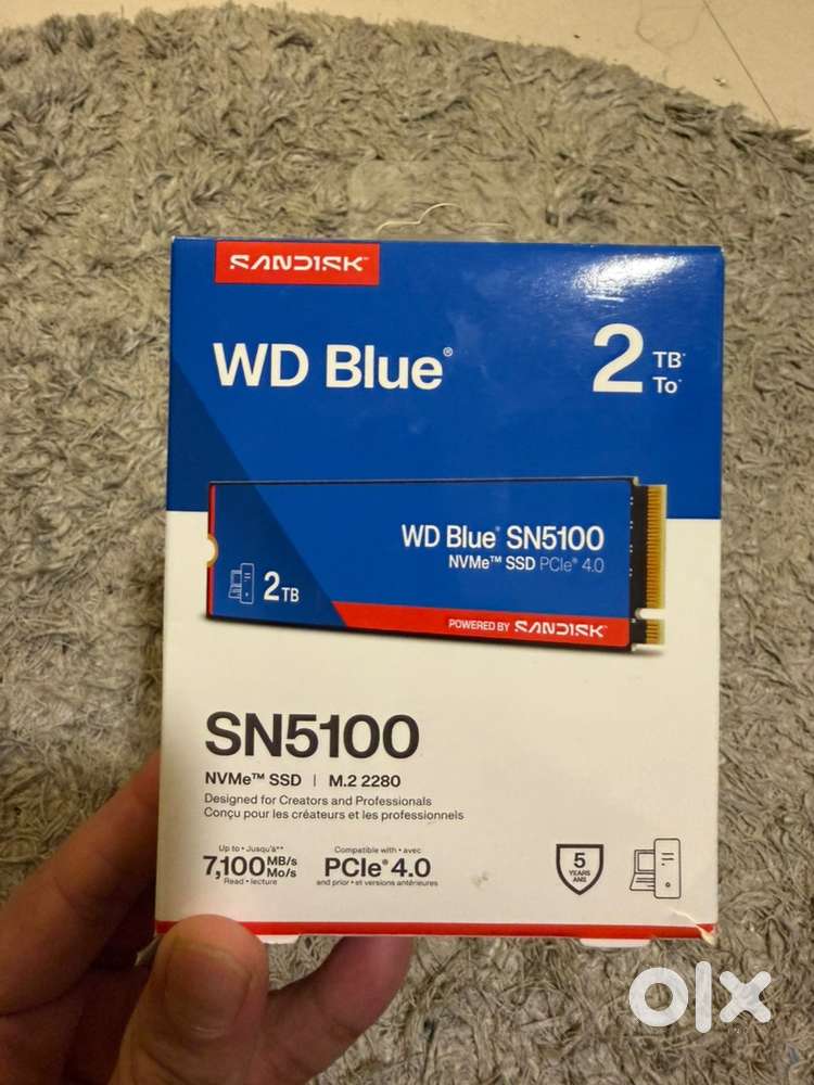 Sandisk WD Blue SN5100 nvme ssd  pCle 4.0