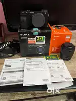Sony A6600 with F1,8 50mm e mount lens