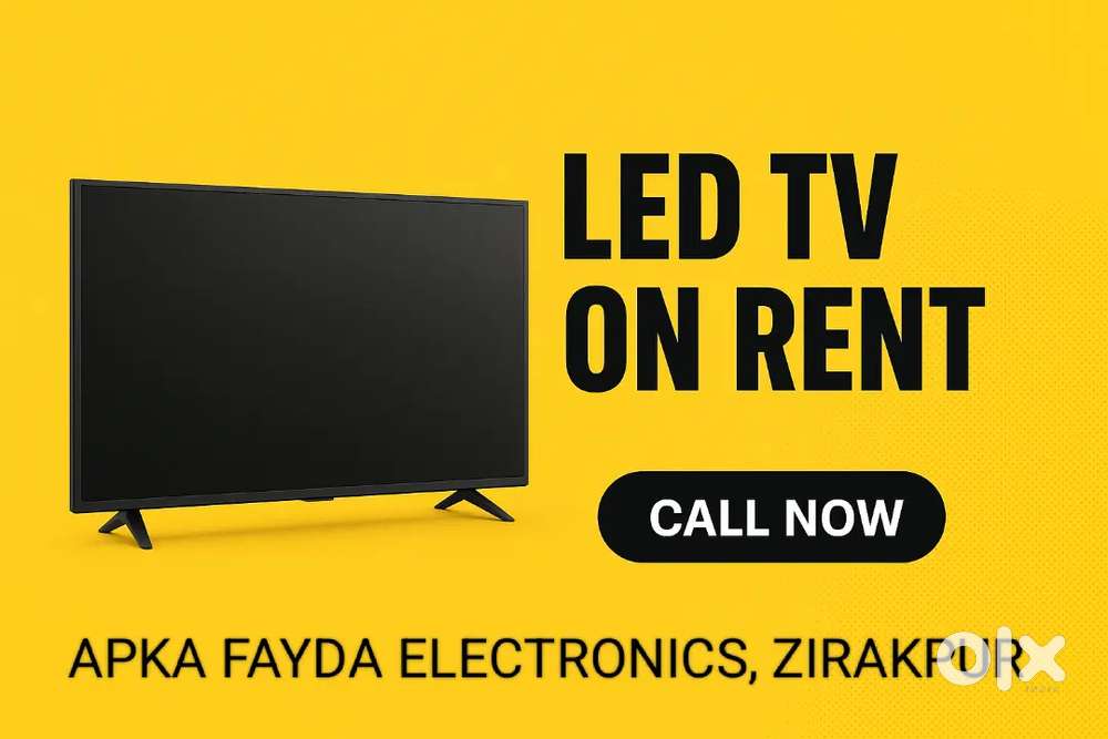 Smart LED TV  on RENT basis