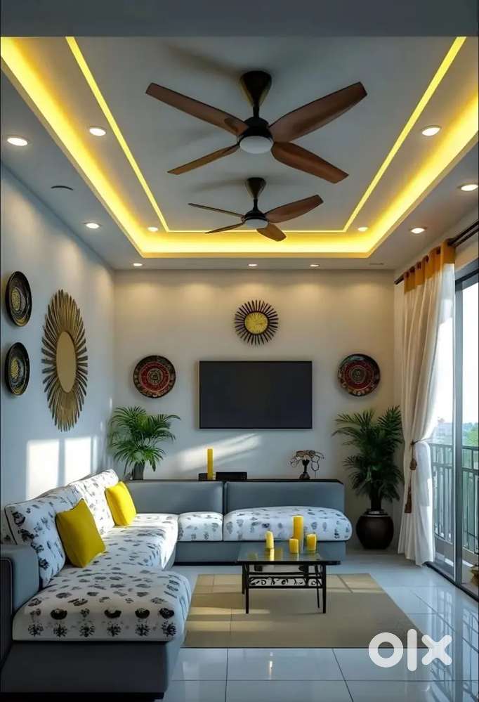 Pop pvc gypsum ceiling