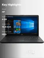 HP Laptop i5 7th generation,15.6 full HD WVA Display,1 TB SSD