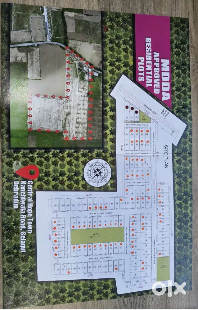 M.D.D.A APPROVED PLOTS FOR SALE AT SELAQUI DEHRADUN