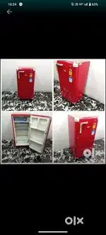 IDfv whirlpool genius singledoor fridge 190ltrs inbuilt stabilizer