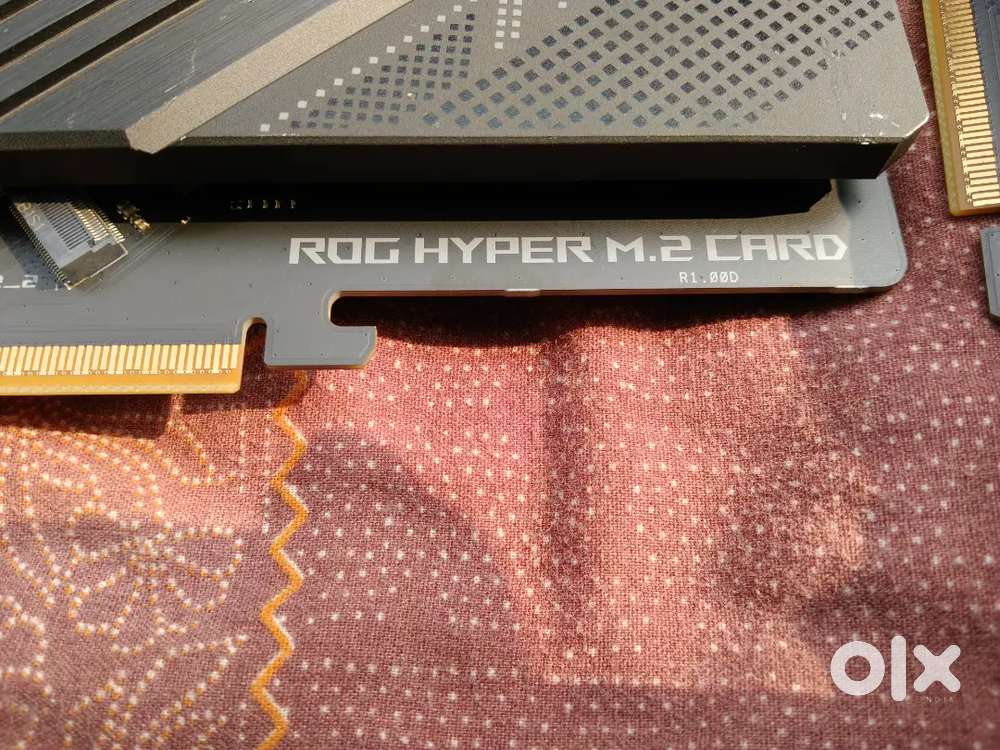 Asus Rog hyper m.2 PCI express card