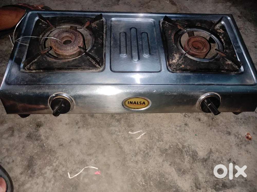Inalsa 2 Burnel steel gas stove