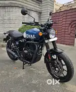 7 month old E-20 Royal Enfield Hunter 350cc bike.