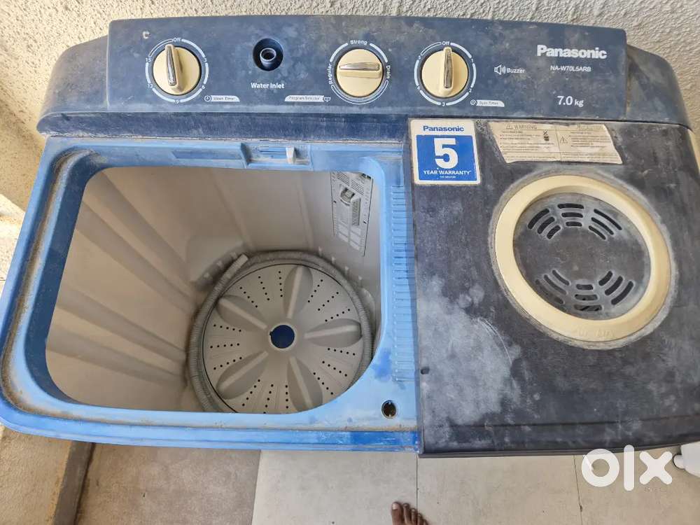 Panasonic 7.5 capacity washing machine