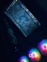 Gaming computer setup