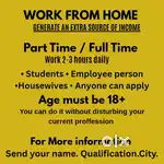 Online Work opportunity in your free time.ask me How.
