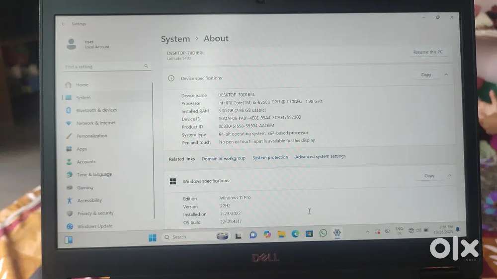 Dell latitude 5490