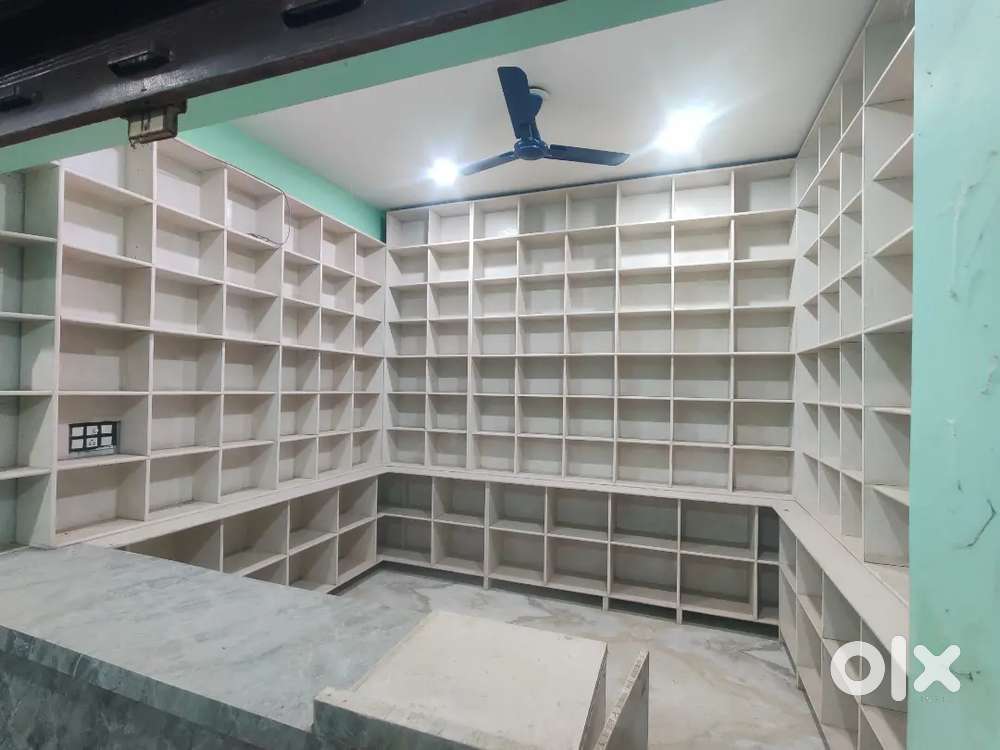 GROUND FLOOR RENTING 3 ROOMS (SHOPS) JURAN CHAPRA FULLY FURNISHED AREA