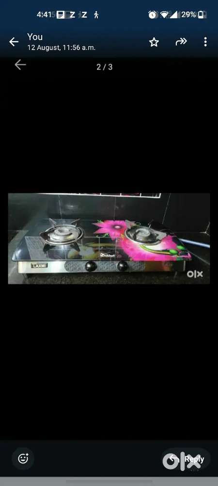 2 Burner gas stove