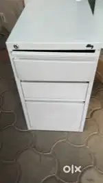 Refurbished three drawer pedestals
