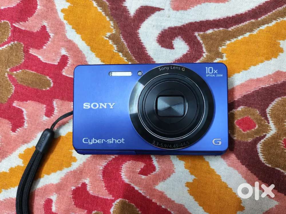 Sony Cyber-shot DSC-W690 16.1MP Point-and-Shoot Digital Camera (Blue)