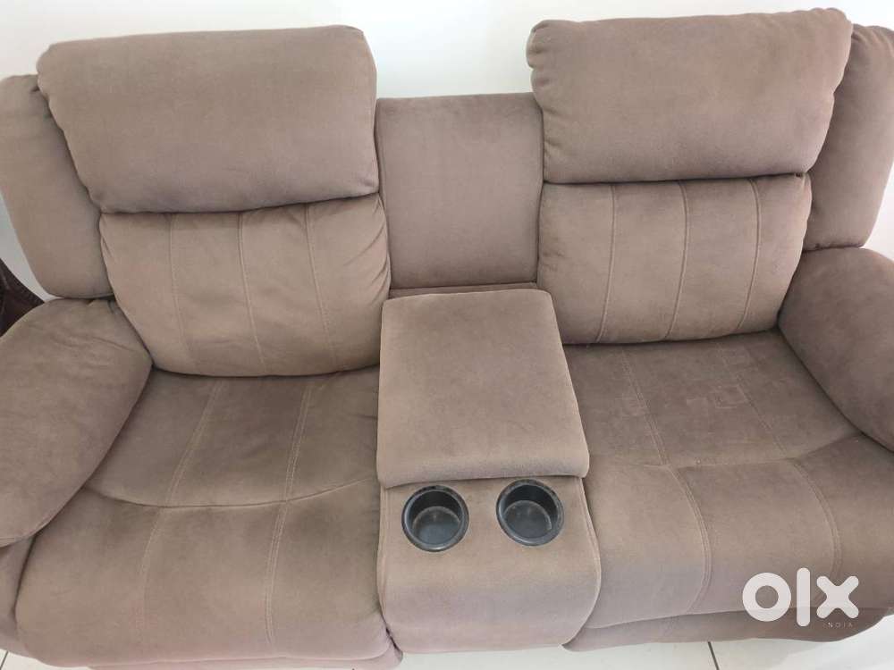 Recliner sofa and three seater sofa