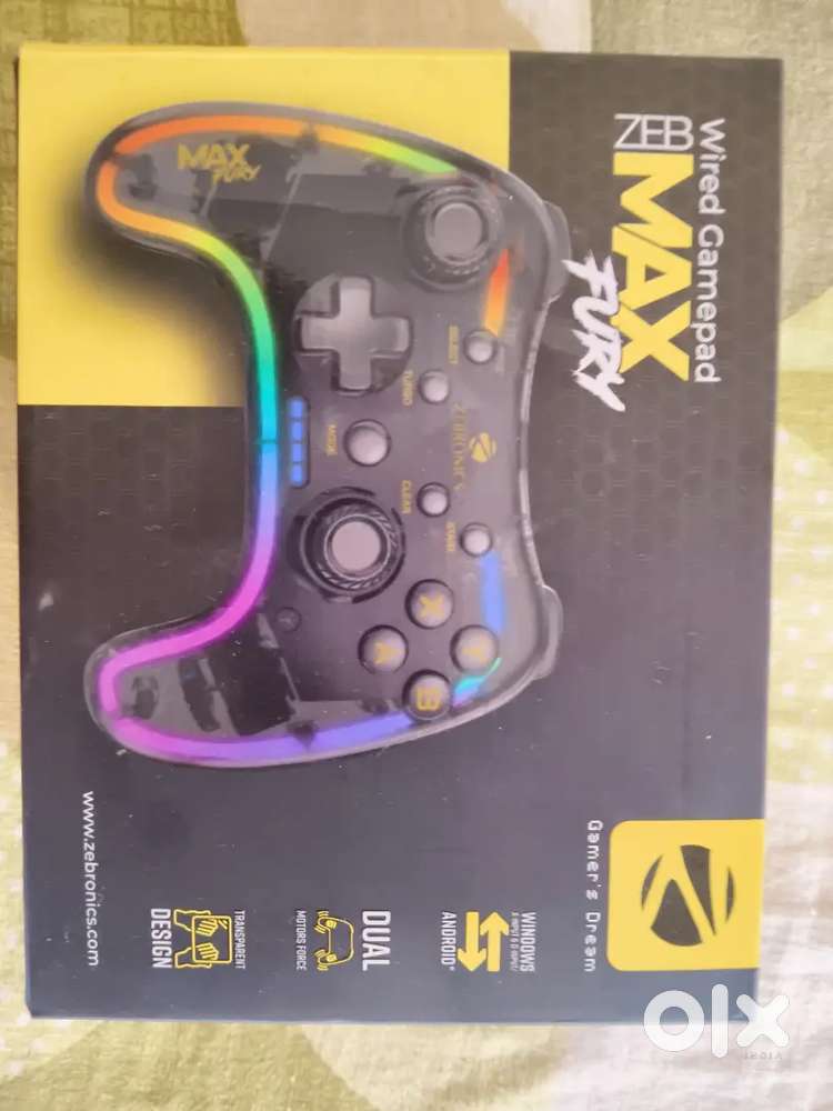 Zebronics Zeb Max fury controller (sealed box)
