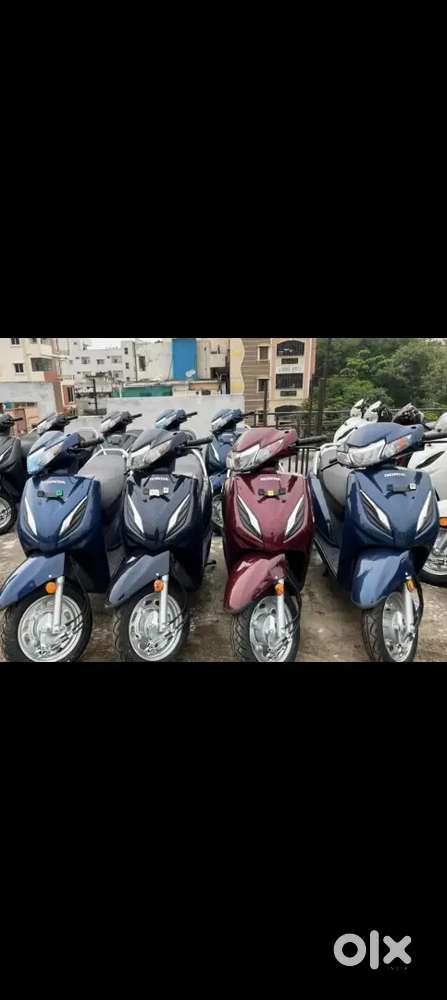 New Honda Activa low down payment 9999/- free helmet Body cover