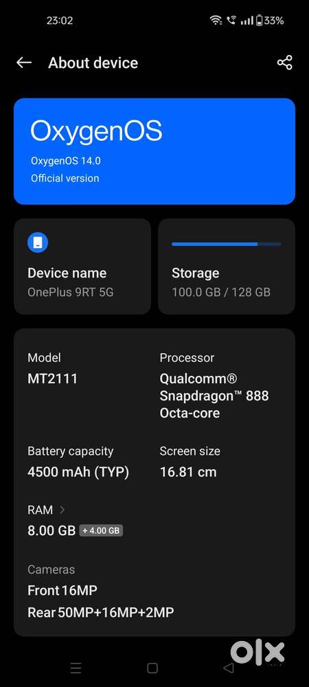 One plus 9rt