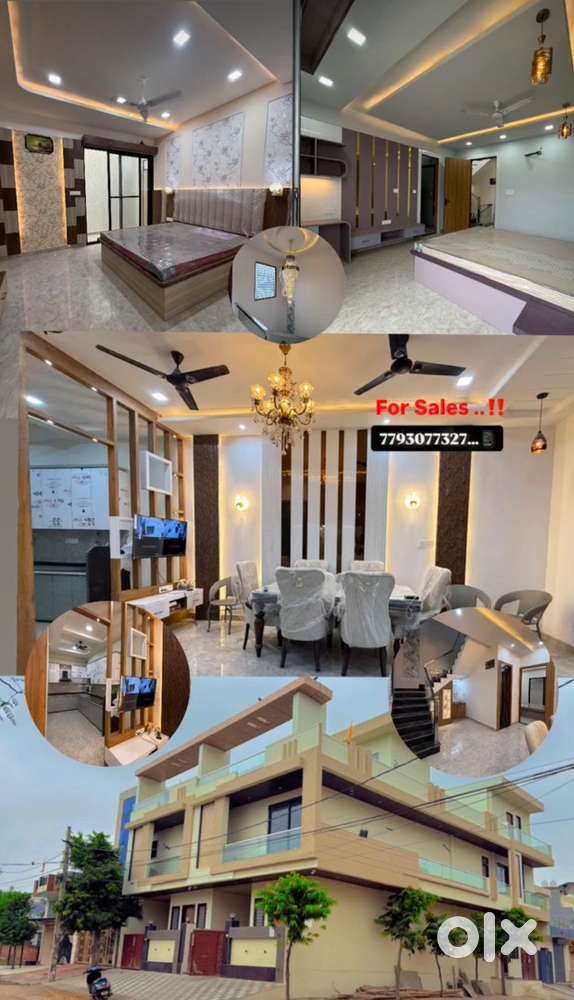 JDA 111 Gaj plot size 20*50 Sikar Road near Dadi ka Fatak corner Villa