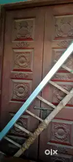 Main door with flower design