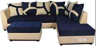 Friday offer buy new sofa 8490, L size sofa 13990/- EMI availa