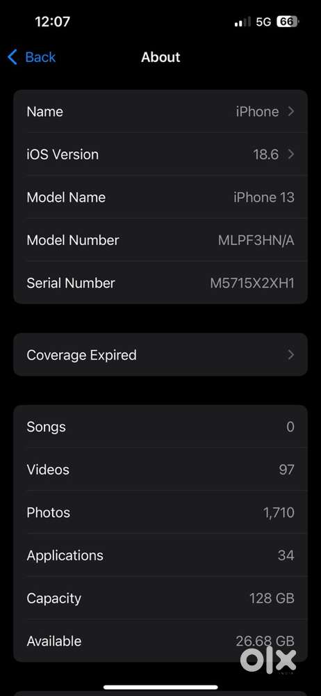 I phone13 seal karna ha