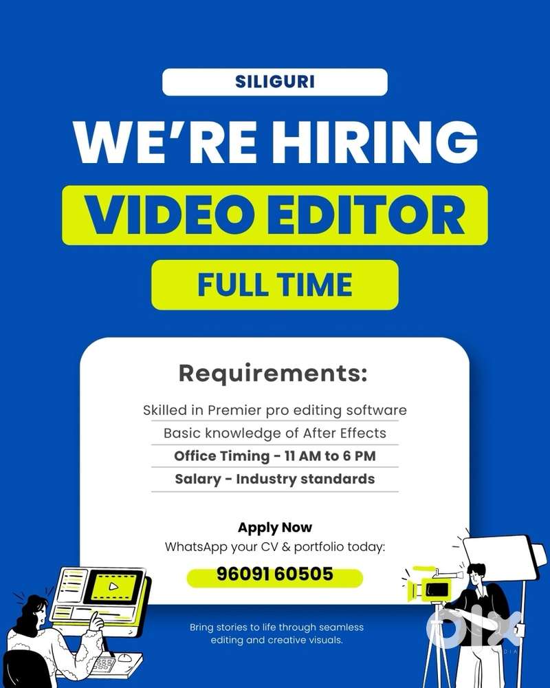 Hiring: Video Editor