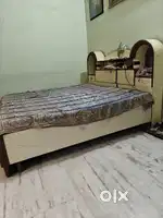 DOUBLE BED WITH MATTRESS