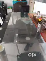 Dining Table - Glass Top 6-Seater