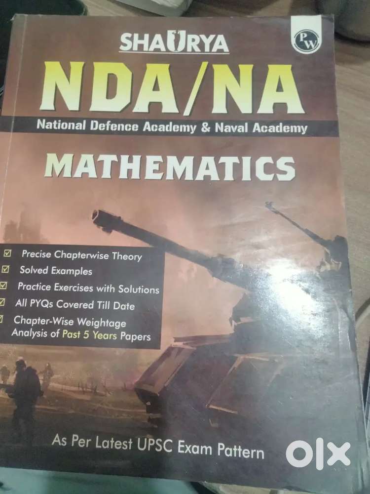 NDA mathematics book