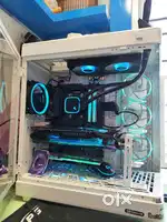 Nearly new gaming pc with R7 5700X and Rtx 3070ti + console controller