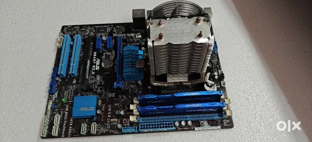 Amd Fx 8350 8-Core Cpu+Asus 97 Board+Hyperx 16 Gb Ram Gaming Combo
