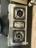 Stainless steel Surya gas stove with 2 burners