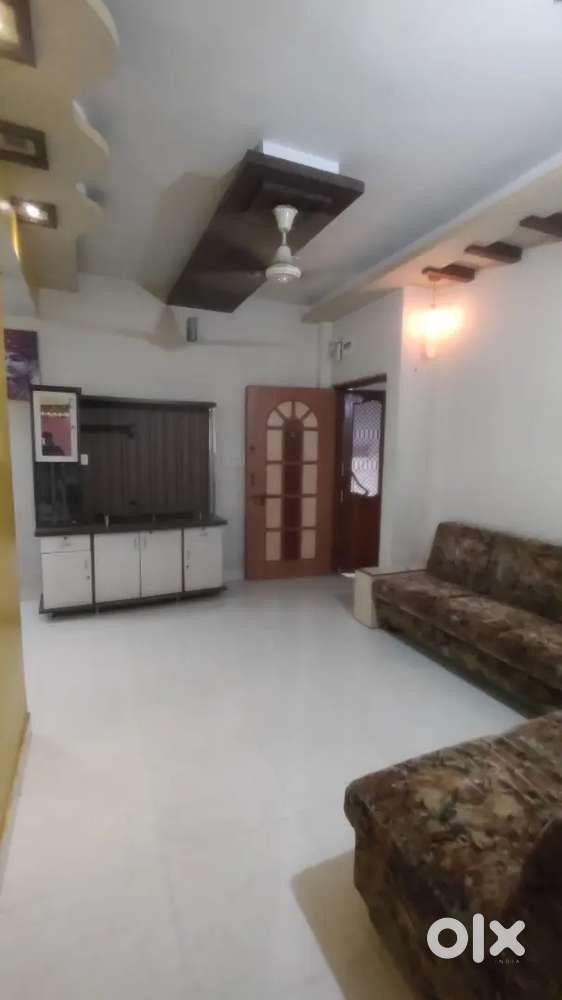 2bhk furnished flat for rent Sola road 23000 big size flat