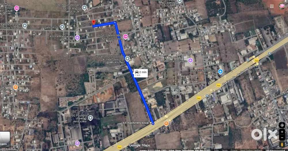 House Site for Sale in Neelambur