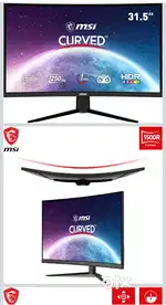 Just 2 Days Old MSI G32C4X 32-Inch Full HD Curved Gaming Monitor